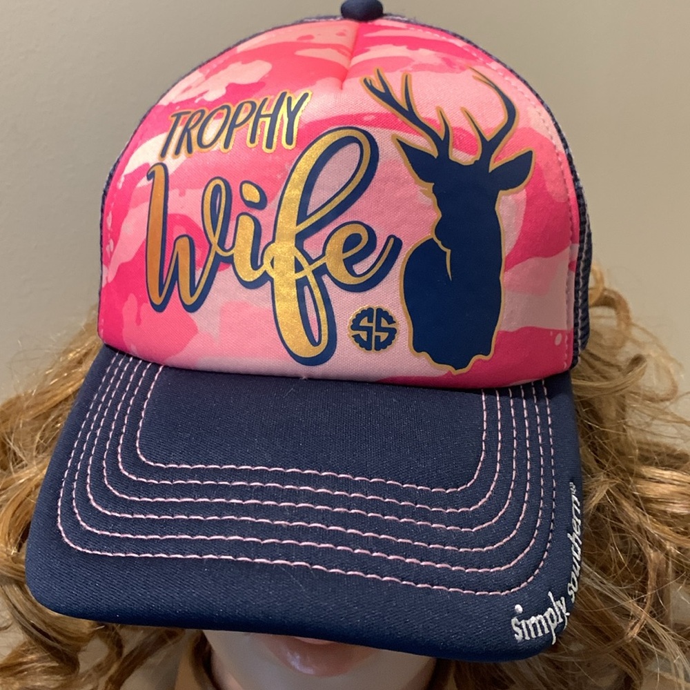 Simply Souther Trophy Wife Adjustable Hat EUC - Picture 3 of 8